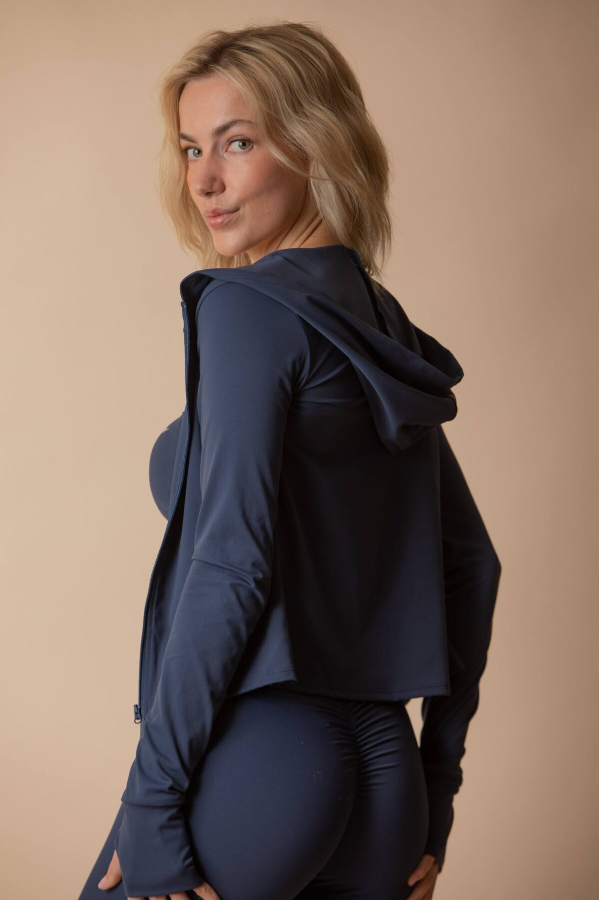 Jacket Navy Blue with cap